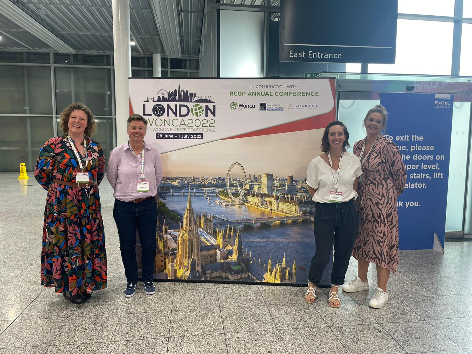 TaAF goes to WONCA - group photo at Excel Centre